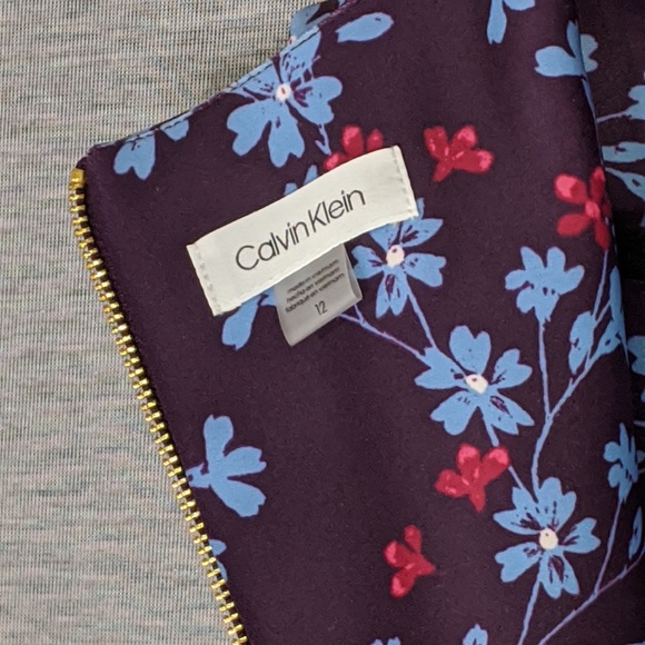 Calvin Klein Princess Seamed Sheath Dress - Picture 11 of 13